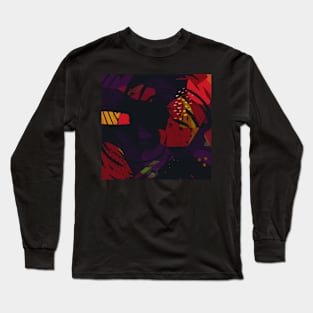 Abstract pattern Long Sleeve T-Shirt